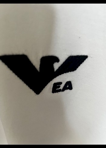 Emporio Armani Erkek Beyaz Baskılı Pamuklu Tişört xl - Görsel 2