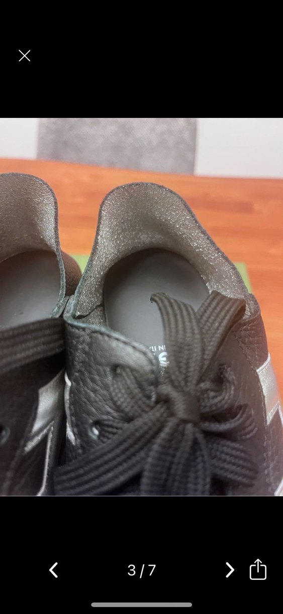 Hogan kadın Siyah Gri Çizgili Platform Kadın Spor Ayakkabı - Görsel 3