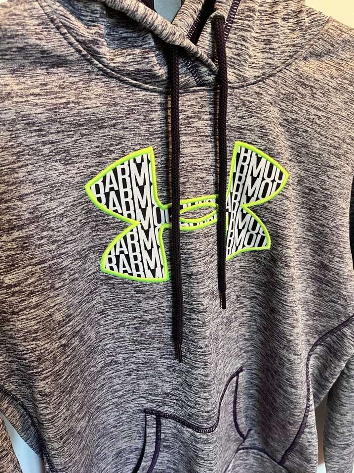 Under Armour Gri Kadın Kapüşonlu Sweatshirt m/L - Görsel 2