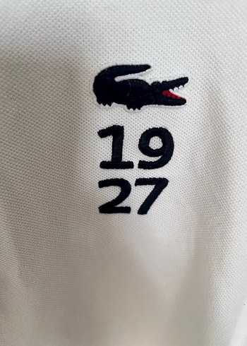 Lacoste Beyaz Uzun Kollu Polo Tişört - Görsel 2