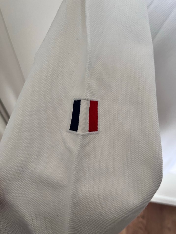 Lacoste Beyaz Uzun Kollu Polo Tişört - Görsel 3