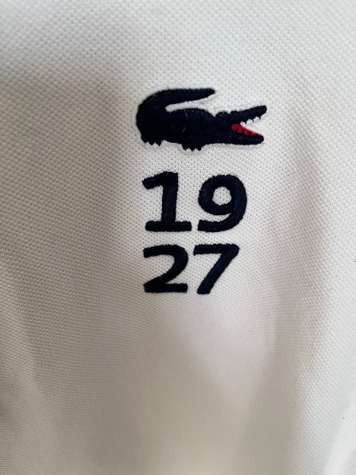 Lacoste Beyaz Uzun Kollu Polo Tişört - Görsel 2