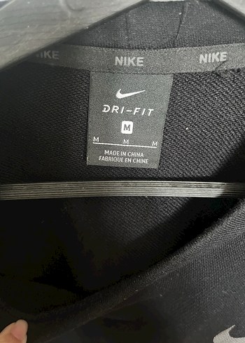 Nike Siyah Rahat Kesim erkek Sweatshirt medium - Görsel 3
