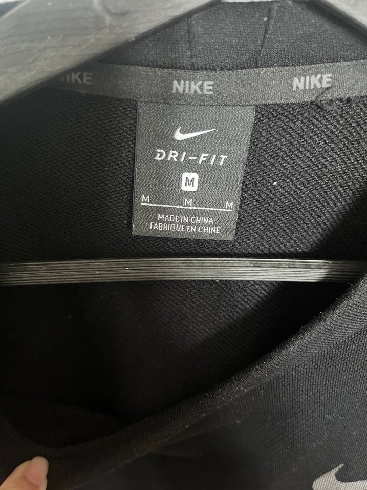 Nike Siyah Rahat Kesim erkek Sweatshirt medium - Görsel 3