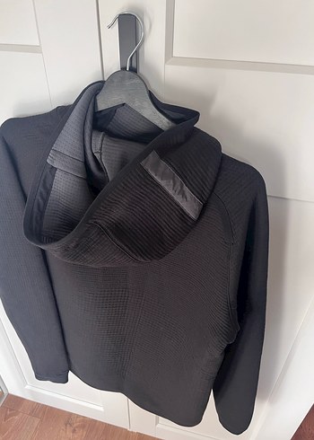 Nike Fermuarlı Siyah Erkek Yarım Balıkçı Sweatshirt - Görsel 5