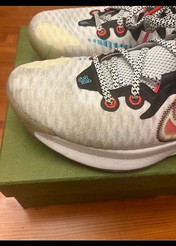 Nike Beyaz Desenli Basketbol Ayakkabısı 44 - Görsel 5