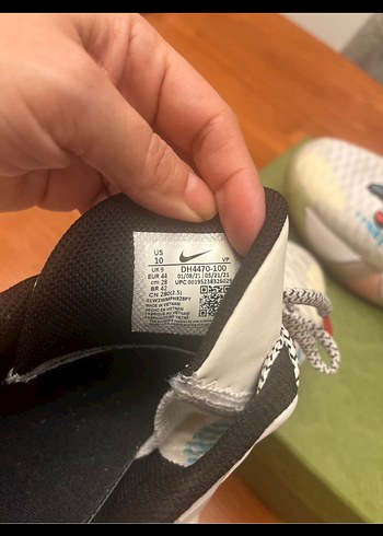 Nike Beyaz Desenli Basketbol Ayakkabısı 44 - Görsel 6