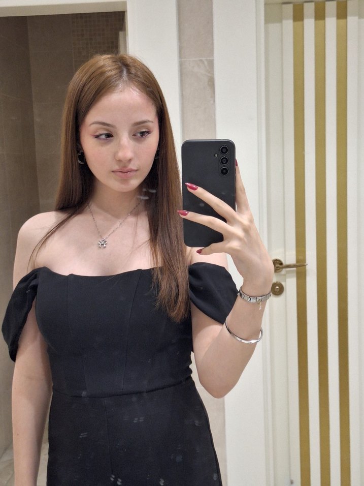 siyah abiye tulum - Görsel 2