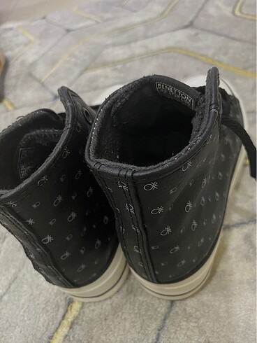 36 Beden BENETTON Siyah Kadın Sneaker