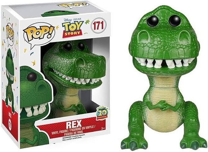 Toy Story Rex Dinazor Funko Pop #171 3D