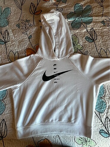 Nike Beyaz Hoodie