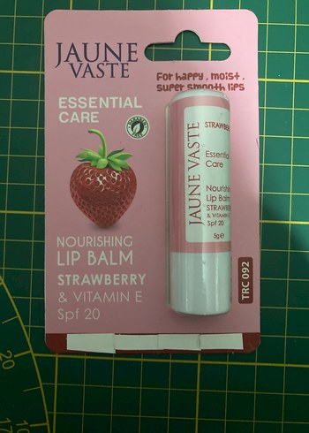 Jaune Vaste Çilekli Besleyici Dudak Balmı SPF 20
