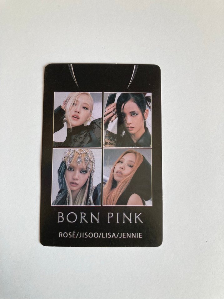 BlackPink Born pink lomocard - Görsel 2