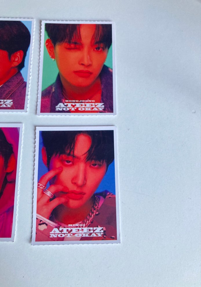 ATEEZ  foto kartı - Görsel 4