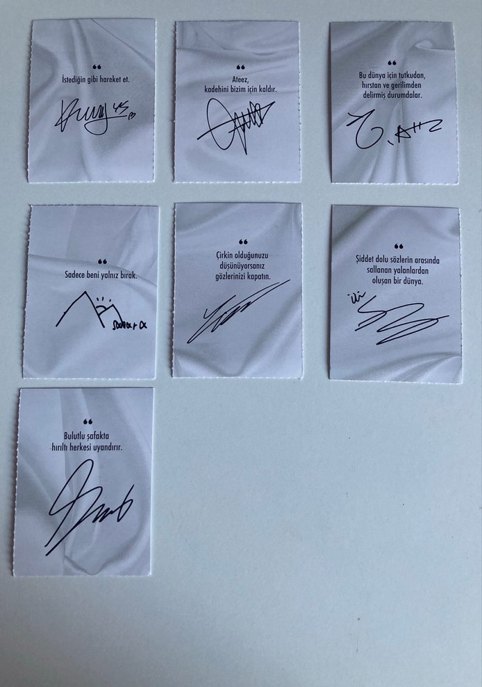 ATEEZ  foto kartı - Görsel 2