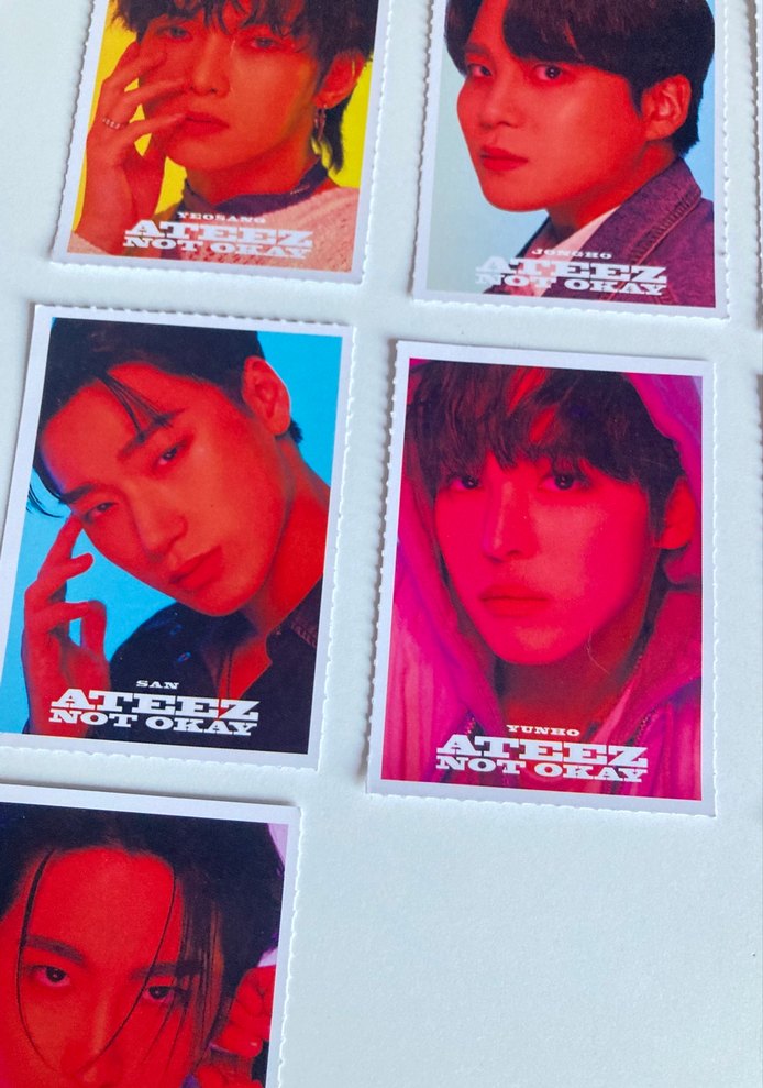 ATEEZ  foto kartı - Görsel 5