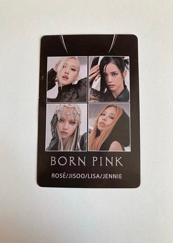 BlackPink Born pink lomocard - Görsel 2