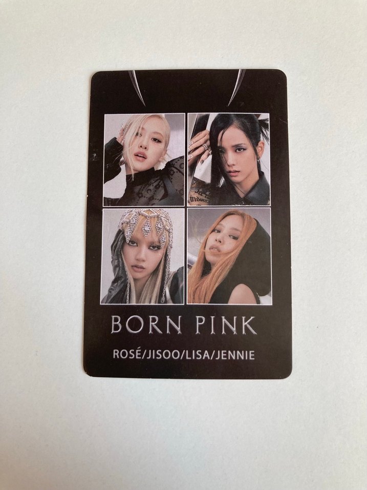 BlackPink Born pink lomocard - Görsel 2