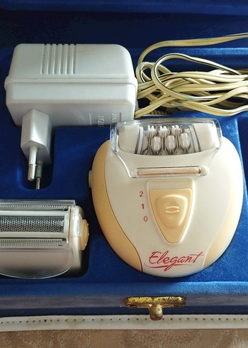 Beden Beyaz Elegant Epilatör Seti