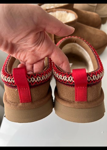 38 Beden UGG Kahverengi Kadın Süet Ev Terliği