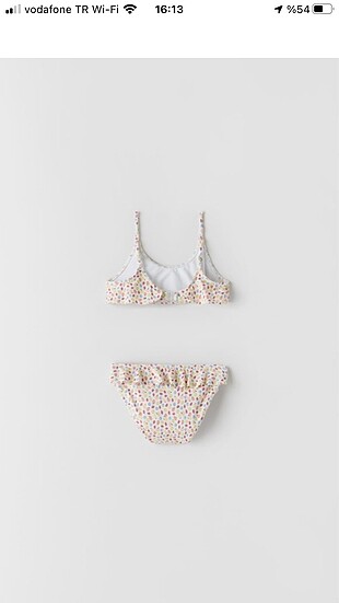 9 Yaş Beden Zara kız çocuk bikini 9/10 yaş