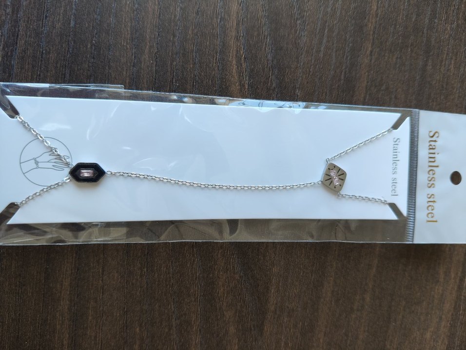 Zincir Detaylı Kadın Gümüş El Zinciri - Görsel 2