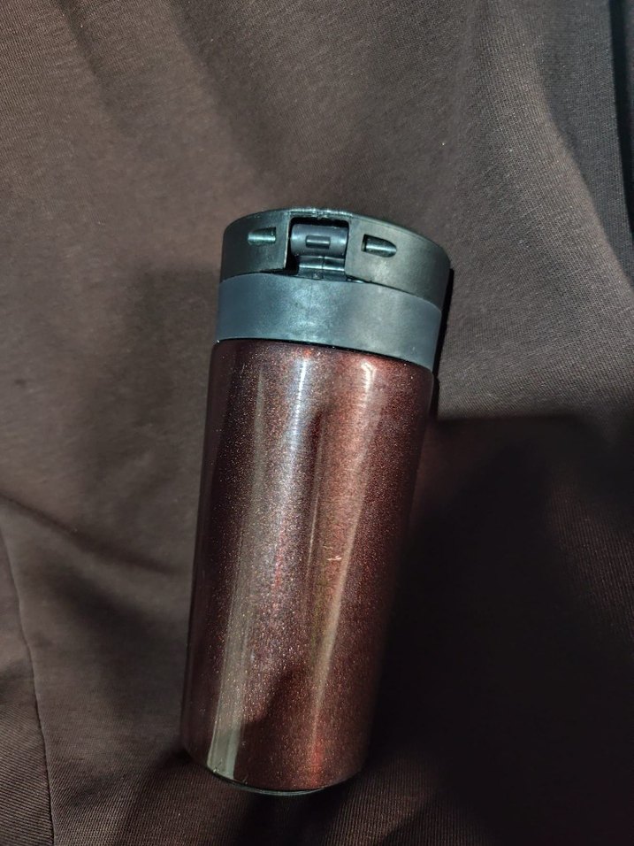 Parlak Kahverengi kahve/çay Termosu - Görsel 4