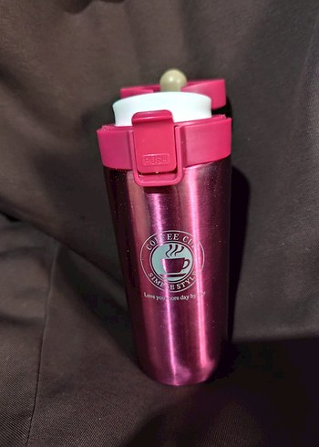 Pembe Renkli Çocuk Termos Şişesi - Görsel 2