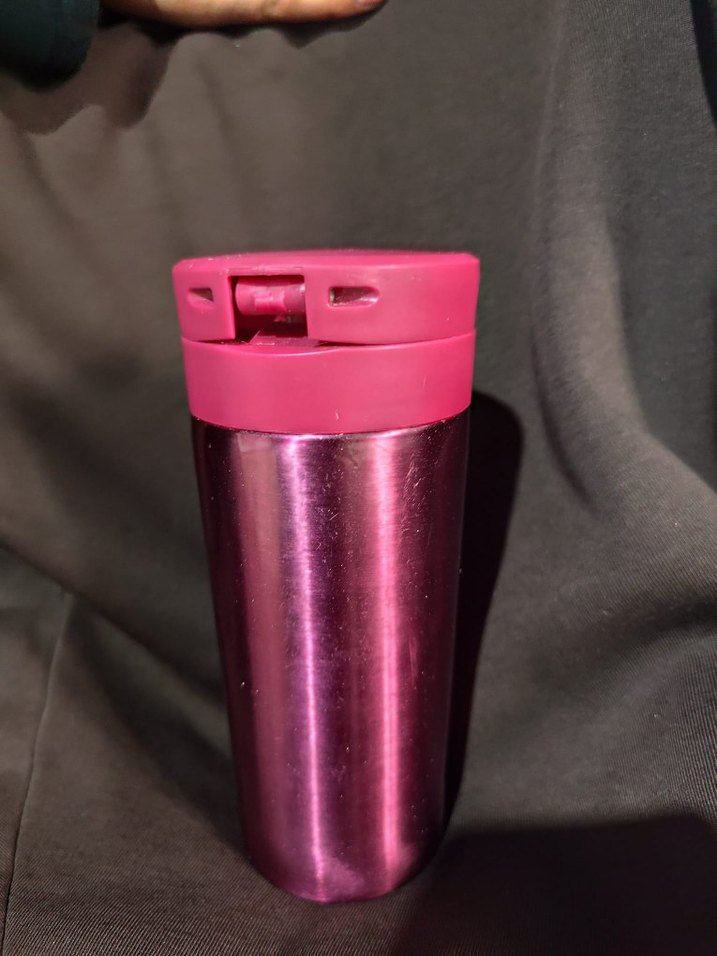 Pembe Renkli Çocuk Termos Şişesi - Görsel 3