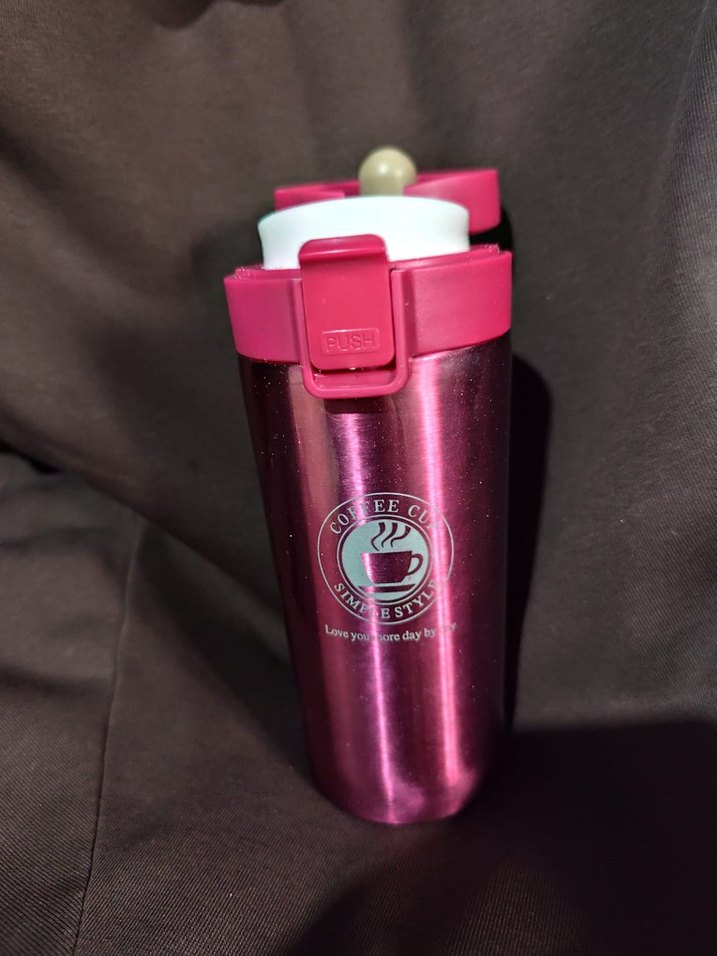 Pembe Renkli Çocuk Termos Şişesi - Görsel 2