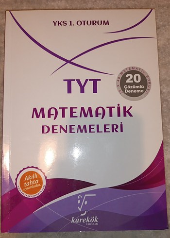 TYT Matematik 20 Çözümlü Deneme Kitabı