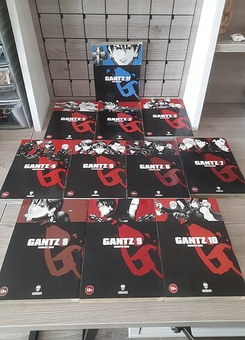  Gantz 1-11 Türkçe Manga