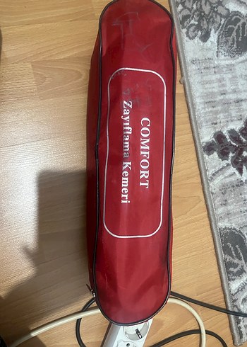 Kırmızı Konforlu Zayıflama Kemeri