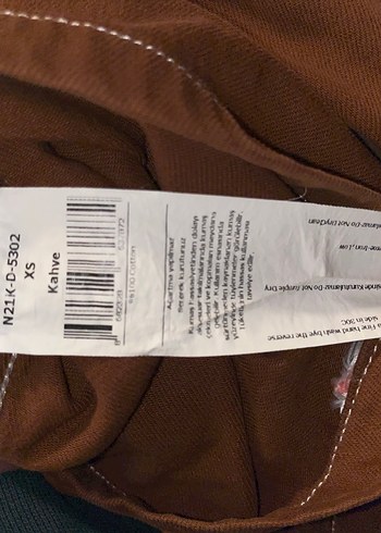 Düğmeli Kahverengi Süet Kadın Ceket - Görsel 5