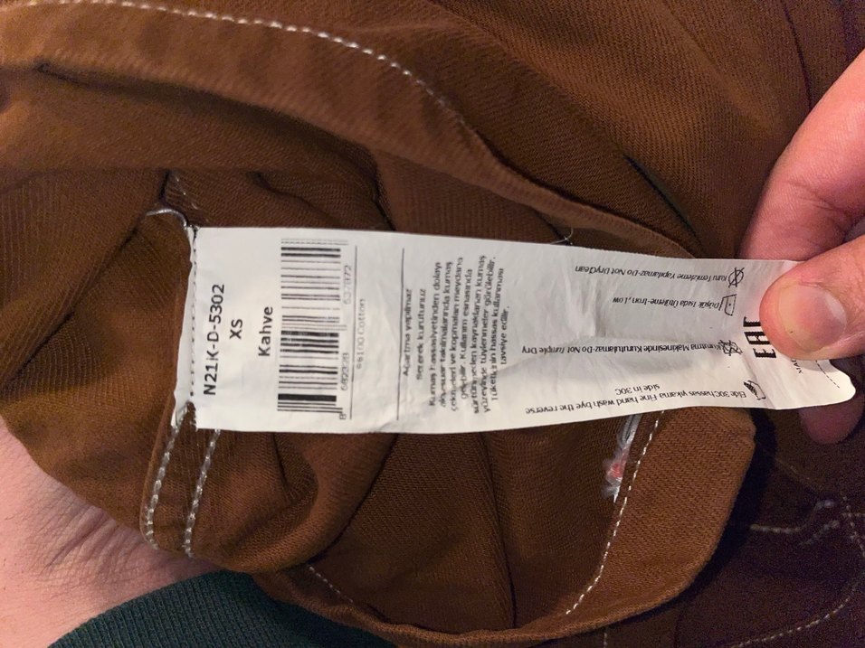 Düğmeli Kahverengi Süet Kadın Ceket - Görsel 5