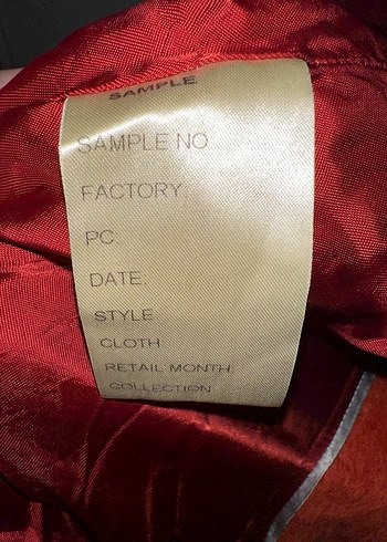 Nar Çiçeği Düğmeli Uzun Kadın Kaban - Görsel 9