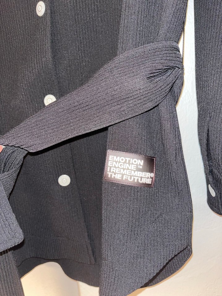 Nocturne Siyah Düğmeli Midi Kadın Ceket - Görsel 3