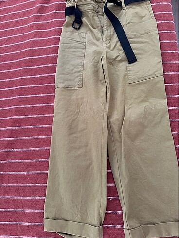 Zara kemerli kargo pantolon