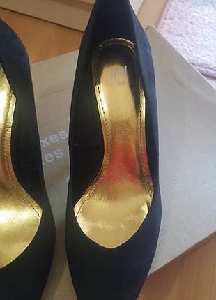 H&M H&M Gold Detaylı Stiletto