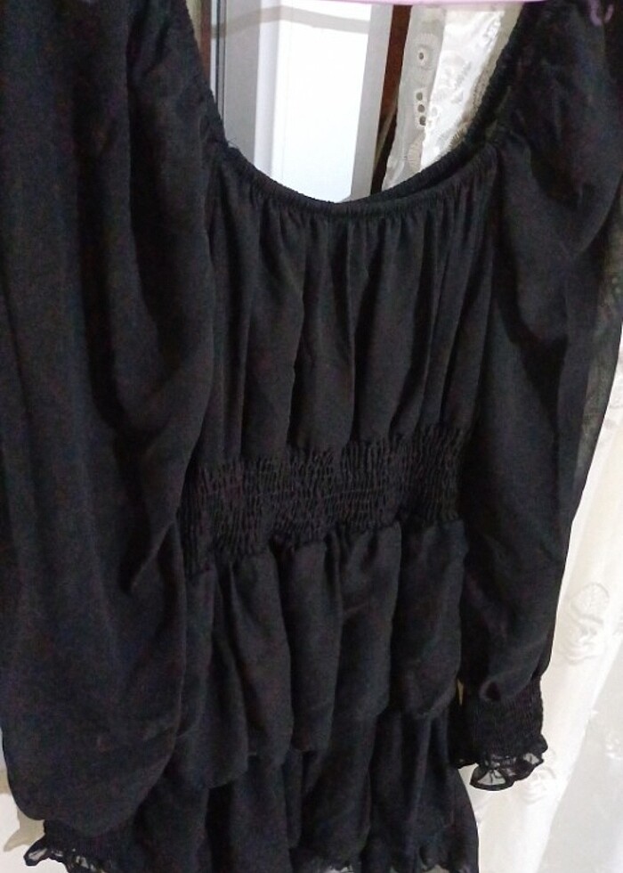 Siyah elbisee - Görsel 3