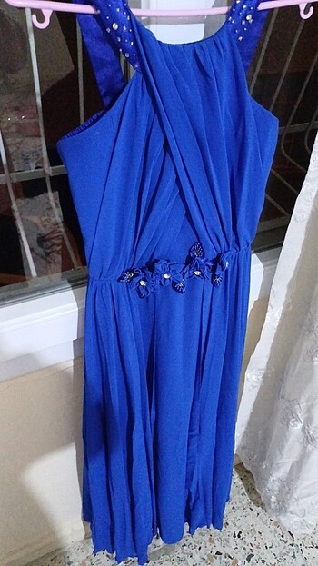 Saks mavisi abiye - Görsel 5