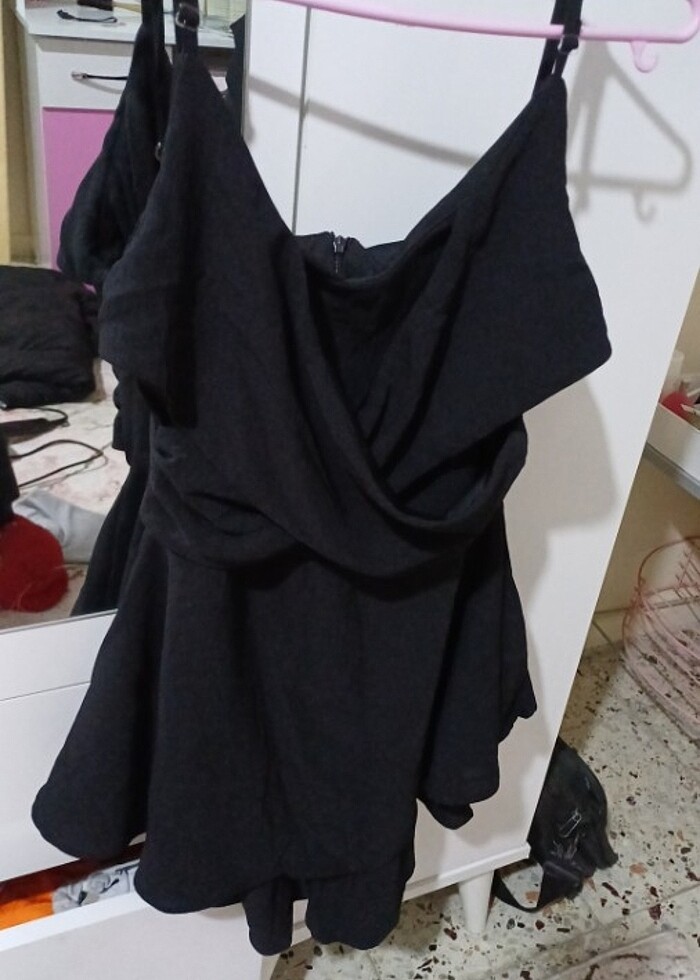Siyah elbise - Görsel 3