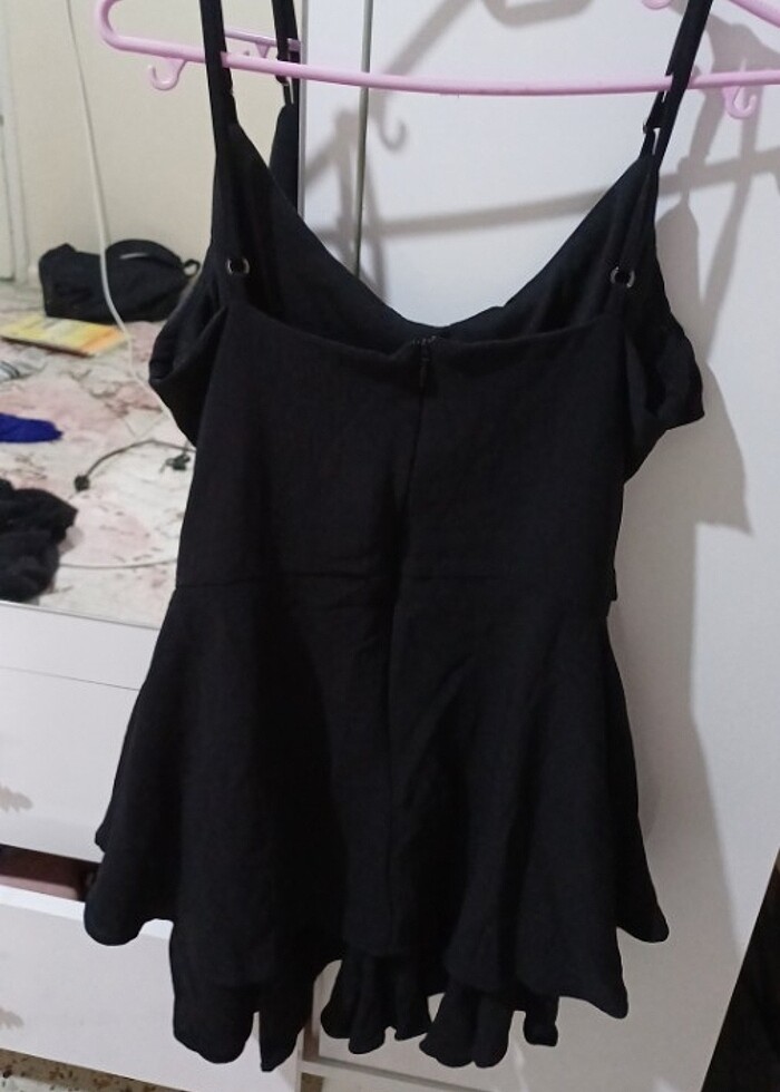 Siyah elbise - Görsel 4