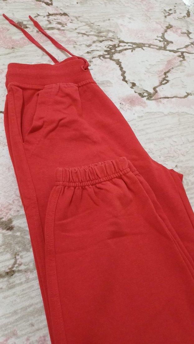 bershka kırmızı esofman - Görsel 3