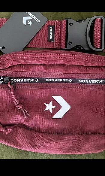 39 Beden Taba Converse + Bordo Converse Çanta