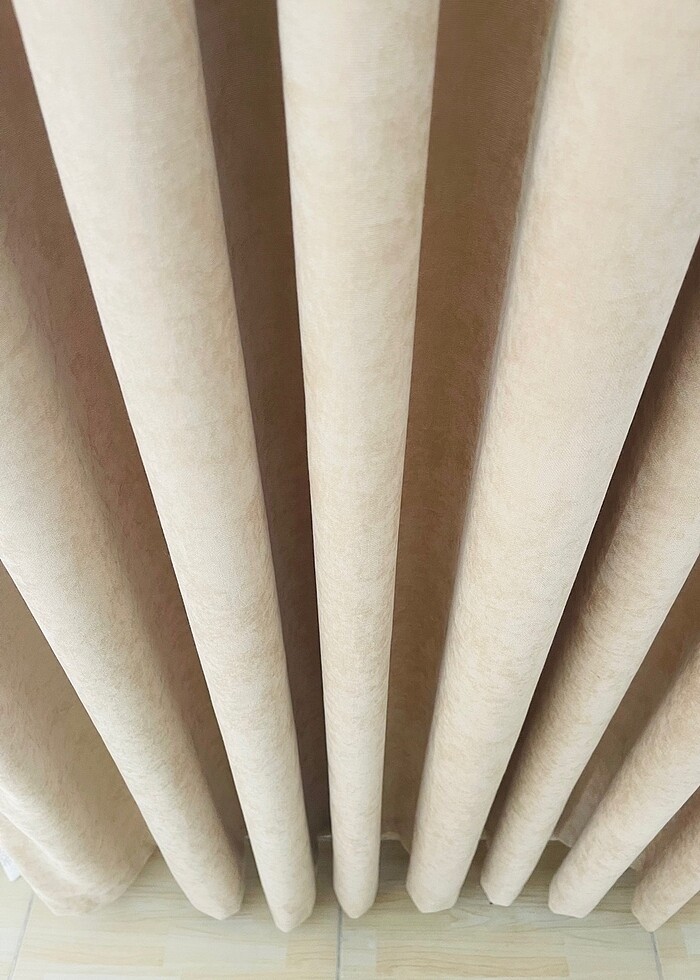 Kadife dokulu fon perde - Görsel 3