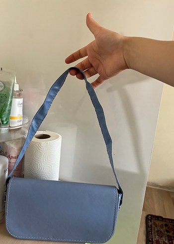 Diğer Açık mavi baget çanta