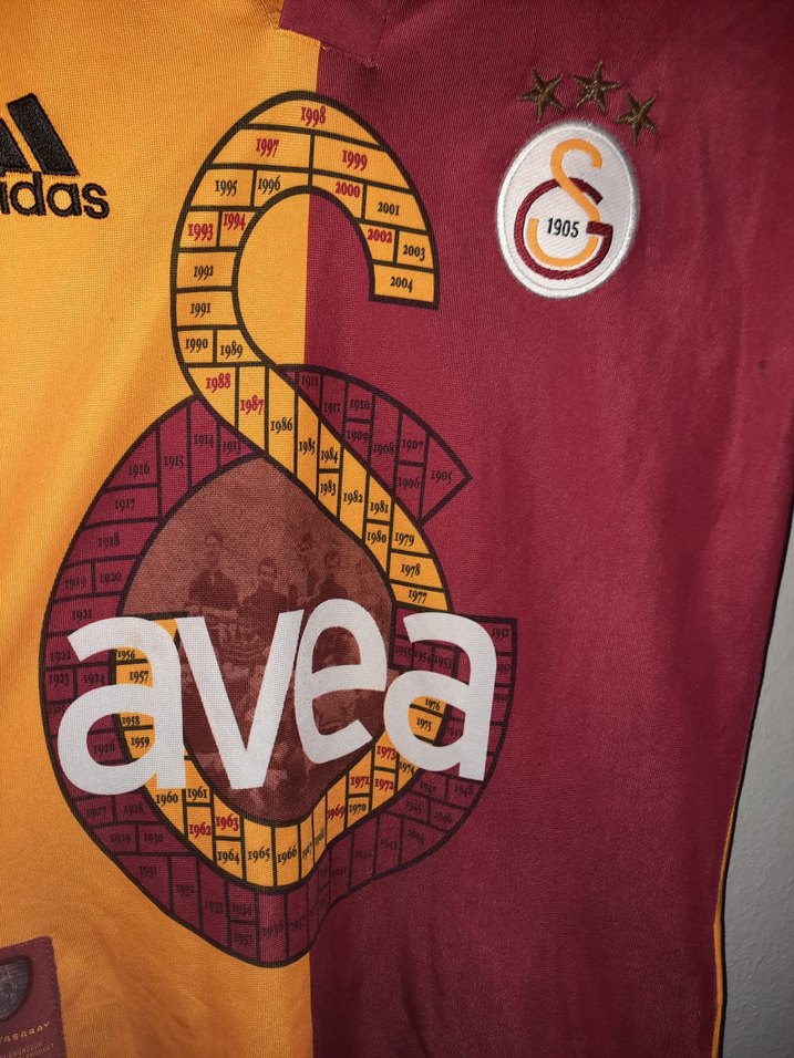 GALATASARAY 2004 2005 100.YIL ORIJINAL FORMASI RETRO - Görsel 2