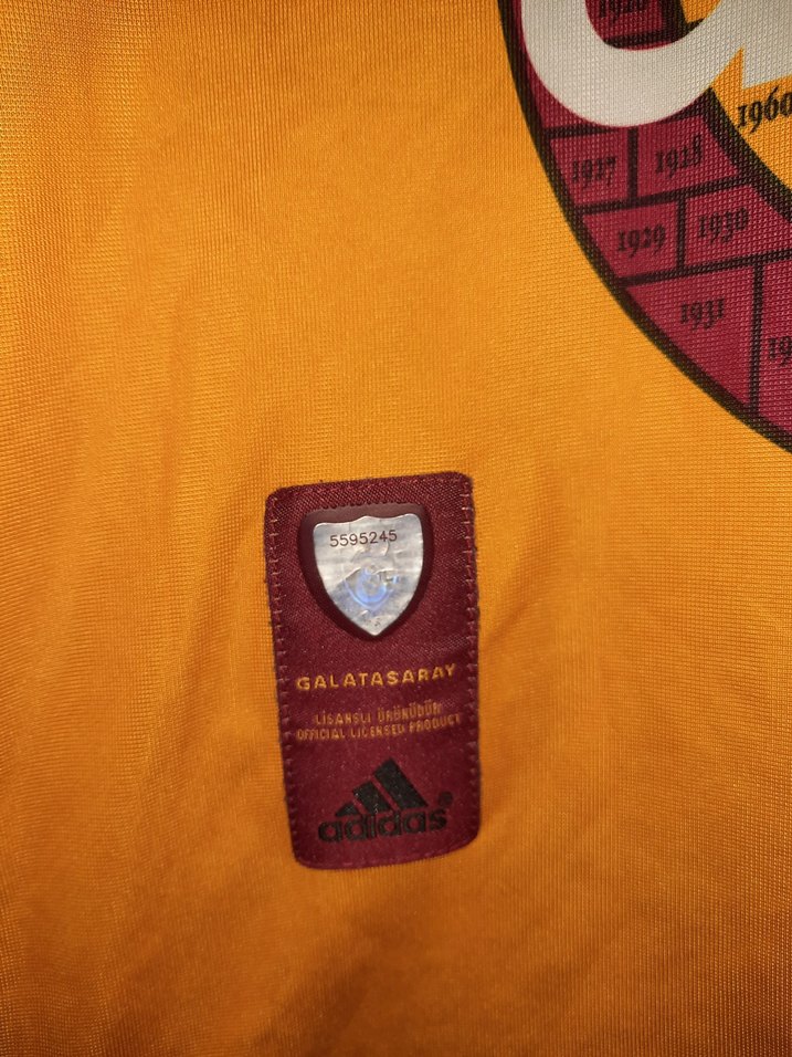 GALATASARAY 2004 2005 100.YIL ORIJINAL FORMASI RETRO - Görsel 4