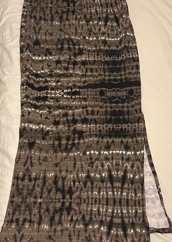 Kadın Bohem Uzun Batik Desenli Etek